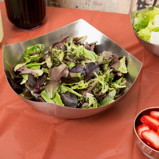 American Metalcraft 126 oz. Satin Stainless Serving Bowl – item 124SB7