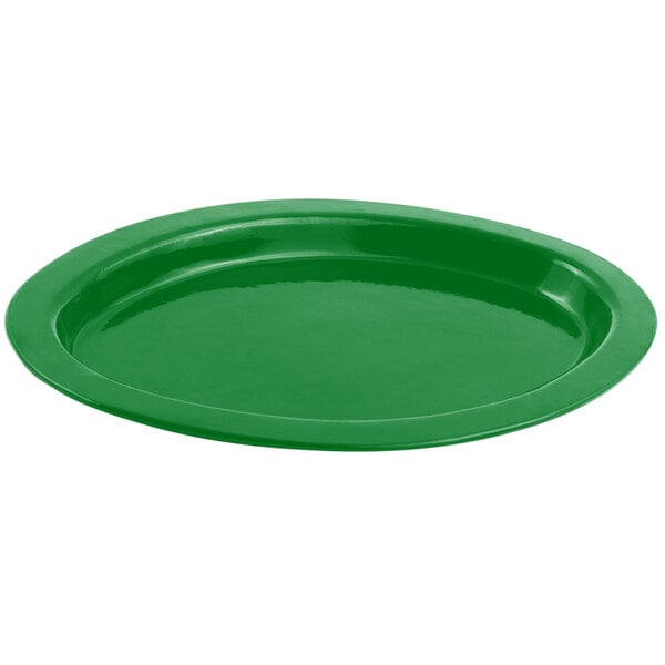 Bon Chef 5110 11" x 17" Calypso Green Serving Tray – item 2015110GN