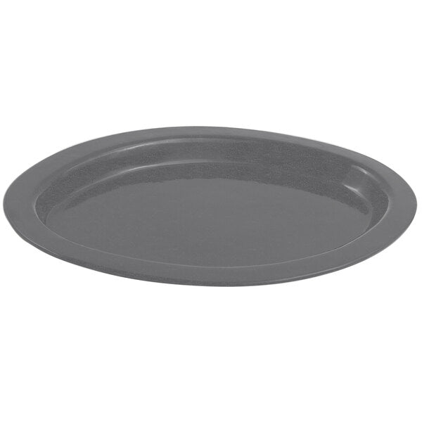 Bon Chef 5110 11" x 17" Smoke Gray Sandstone Serving Tray – item 2015110SG