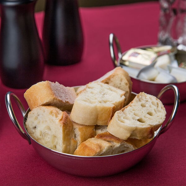 American Metalcraft 16 oz. Balti Dish - 5 1/8" Serving Bowl – item 124BD45