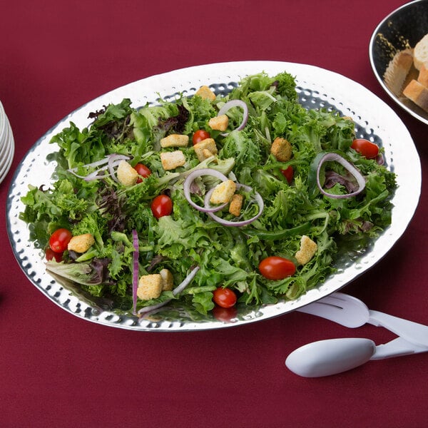 American Metalcraft 18" x 14" Stainless Serving Bowl – item 124HMOV1418