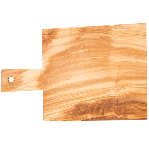 American Metalcraft 14" x 9" Olive Wood Serving Board – item 124OWB149 image 2