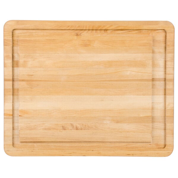 Tablecraft 20" x 16" Wood Cutting Board w/ Non-Slip Legs – item 808CBW20161L