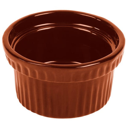 Tablecraft CW1610CP 10.5 oz. Copper Serving Bowl w/ Ridges – item 8081610DCP image 2