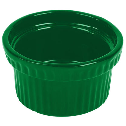 Tablecraft CW1610GN 10.5 oz. Green Serving Bowl w/ Ridges – item 8081610DGN image 2