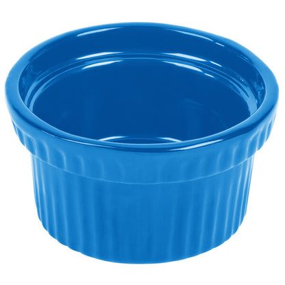 Tablecraft CW1610SBL 10.5 oz. Sky Serving Bowl w/ Ridges – item 8081610DSBL image 2