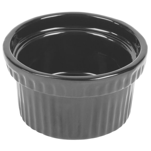 Tablecraft CW1610N 10.5 oz. Natural Serving Bowl w/ Ridges – item 8081610N image 2