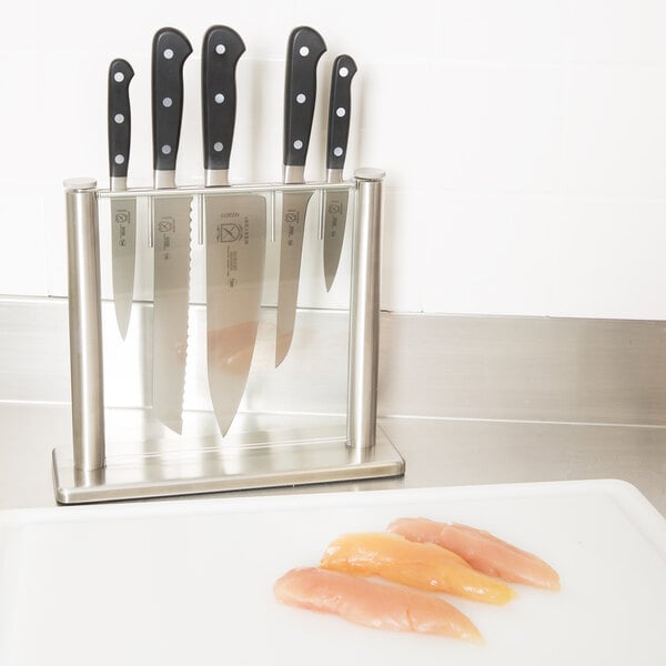 Mercer Culinary M23500 Renaissance 6 Piece Knife Block – item 470M23500 image 2