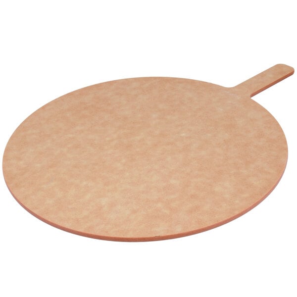 American Metalcraft 13" Round Pressed Natural Cutting Board – item 124MP1318 image 2