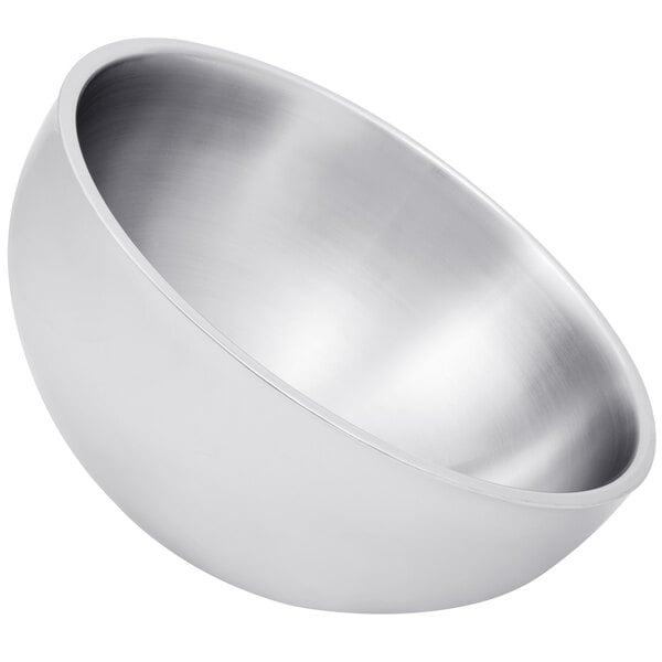 American Metalcraft 304 oz. Double Serving Bowl - Stainless – item 124AB14 image 2