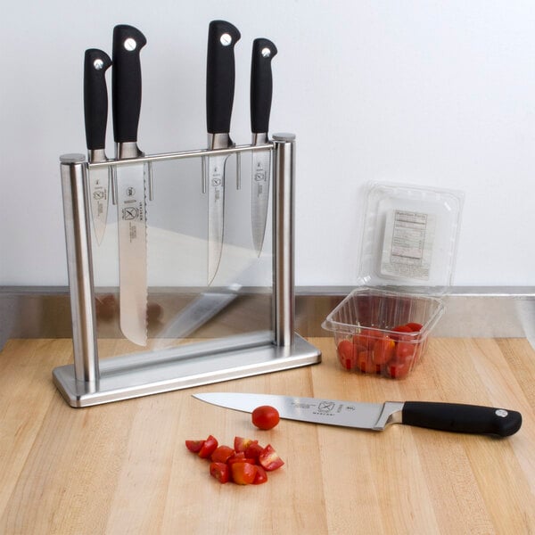 Mercer Culinary M20000 Genesis 6 Piece Knife Block Set – item 470M20000 image 2