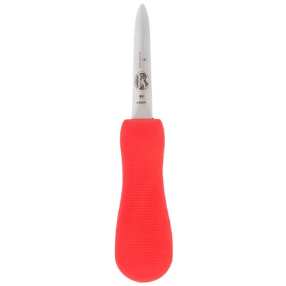 Victorinox 7.6399.4 3" Oyster Knife w/ Red SuperGrip Handle – item 35344694
