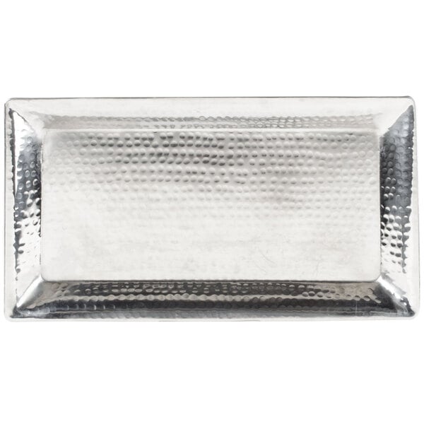 American Metalcraft 18" x 9 3/4" Rectangle Serving Tray – item 124HMRT1019