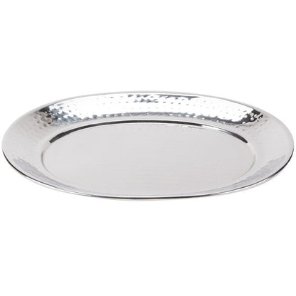 American Metalcraft 20" Hammered Stainless Serving Tray – item 124HMOST1520 image 2