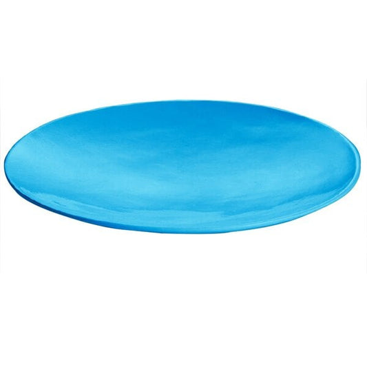 Tablecraft CW11009SBL 20" x 3 1/2" Sky Blue Serving Platter – item 80811009DSBL