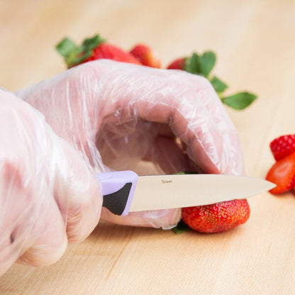 Mercer Culinary Paring Knife w/ Purple Allergen-Free Handle – item 470M23930PU image 2