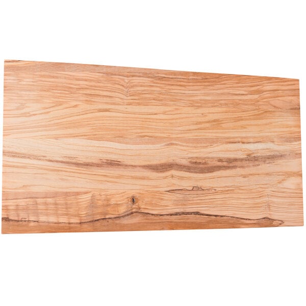 American Metalcraft 22" x 13" Olive Wood Serving Board – item 124OWB2213 image 2