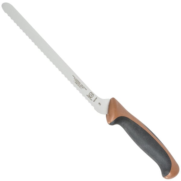 Mercer Culinary M22418BR Sandwich Knife w/ Brown Handle – item 470M22418BR