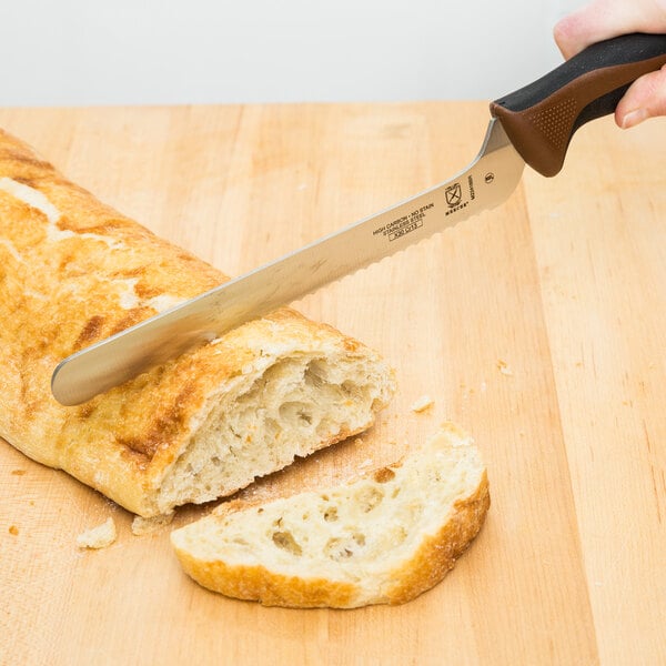 Mercer Culinary M22418BR Sandwich Knife w/ Brown Handle – item 470M22418BR image 2