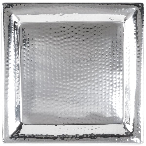 American Metalcraft 16" Square Stainless Serving Tray – item 124HMSQ16