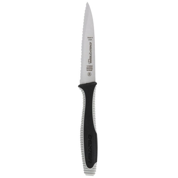 Dexter-Russell 29483 V-Lo 3 1/2" Scalloped Paring Knife – item 21029483
