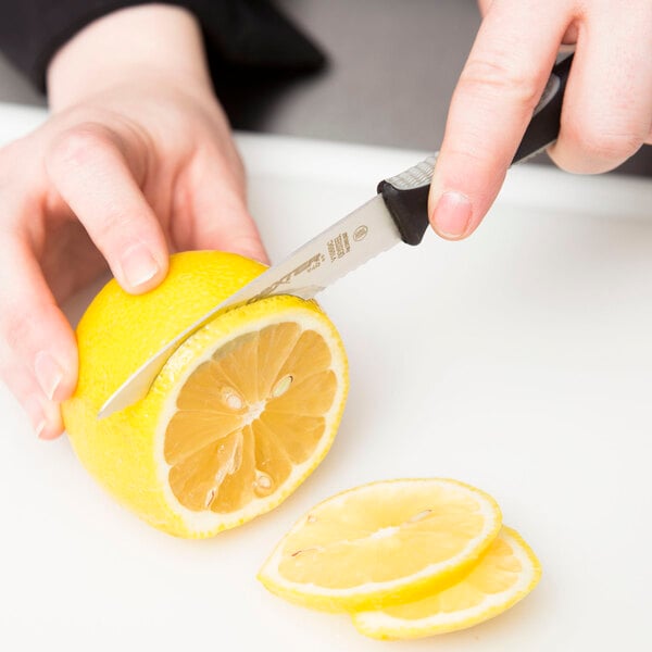 Dexter-Russell 29483 V-Lo 3 1/2" Scalloped Paring Knife – item 21029483 image 2