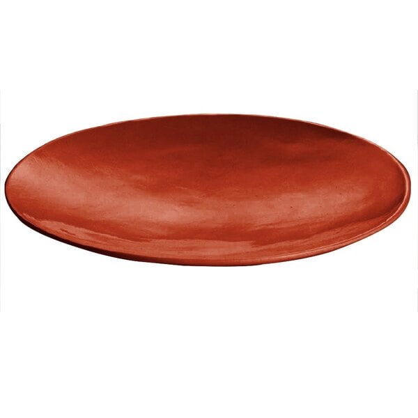Tablecraft CW11009CP 20" x 3 1/2" Copper Serving Platter – item 80811009DCP