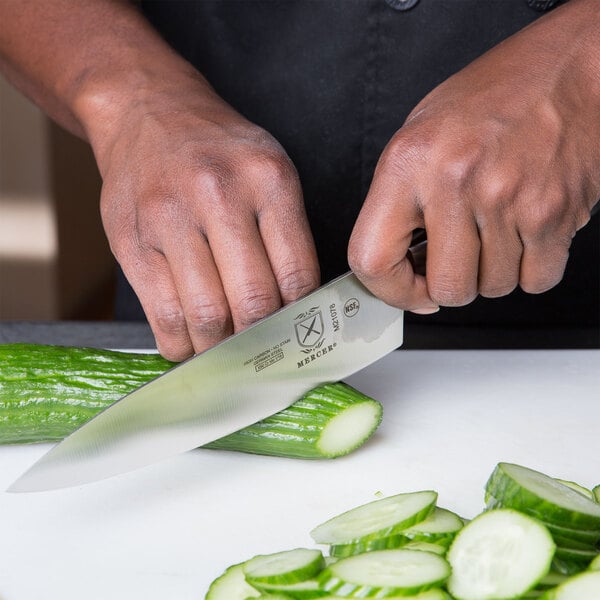 Mercer Culinary M21078 Genesis Chef Knife w/ Short Bolster – item 470M21078 image 2