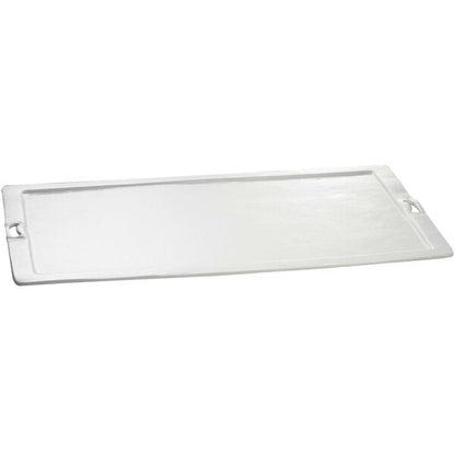 Tablecraft CW20190W 20" x 32" White Serving Platter – item 80820190DW