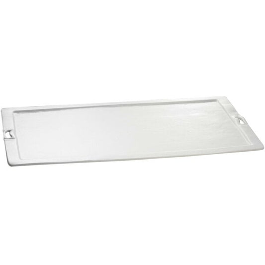 Tablecraft CW20190W 20" x 32" White Serving Platter – item 80820190DW