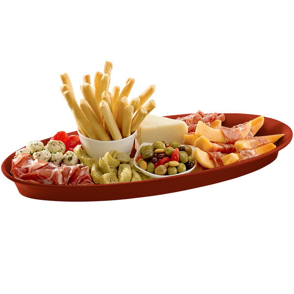 Tablecraft CW2210CP Copper Cast Aluminum Serving Platter – item 8082210DCP image 2