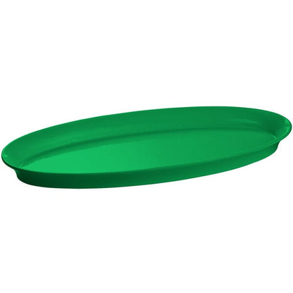Tablecraft CW2210GN Green Cast Aluminum Serving Platter – item 8082210DGN