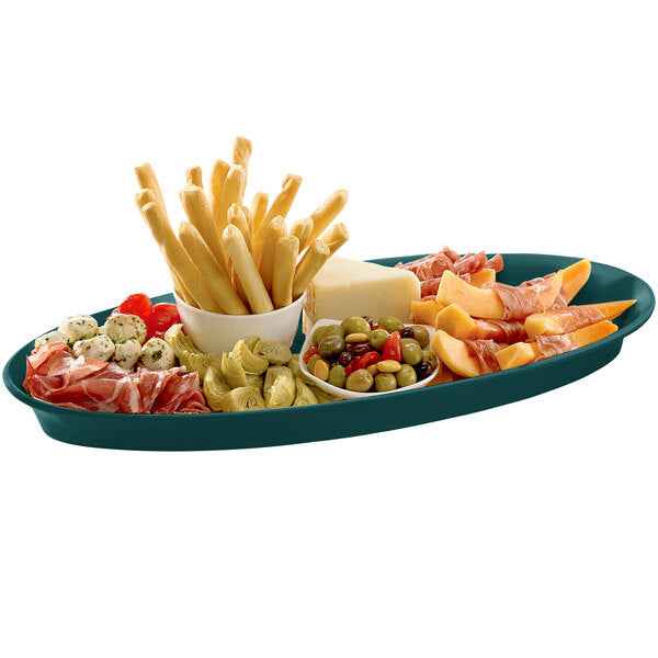 Tablecraft CW2210HGN Hunter Green Cast Serving Platter – item 8082210DHGN image 2