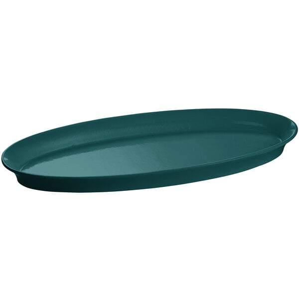 Tablecraft CW2210HGN Hunter Green Cast Serving Platter – item 8082210DHGN