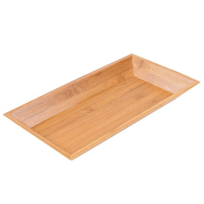 American Metalcraft Bamboo Serving Tray - 14 1/4" x 7 1/2" – item 124BAM14 image 2