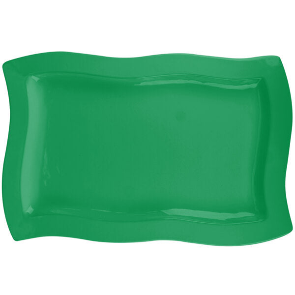 Tablecraft CW3660GN Green 13" x 20" Cast Serving Platter – item 8083660DGN