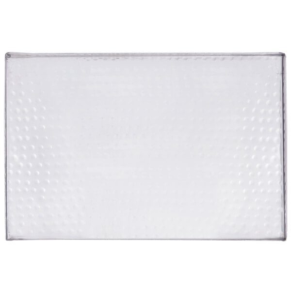 American Metalcraft 12" x 8 1/4" Stainless Serving Tray – item 124HMST12