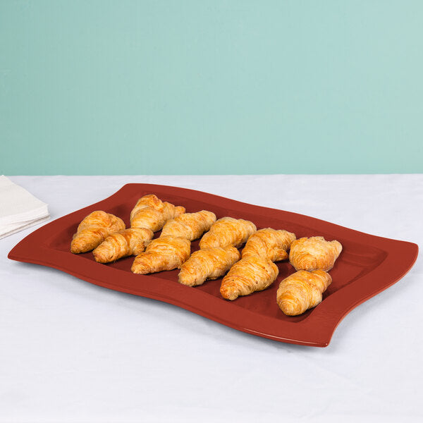 Tablecraft CW3660CP Copper 13" x 20" Cast Serving Platter – item 8083660DCP image 2