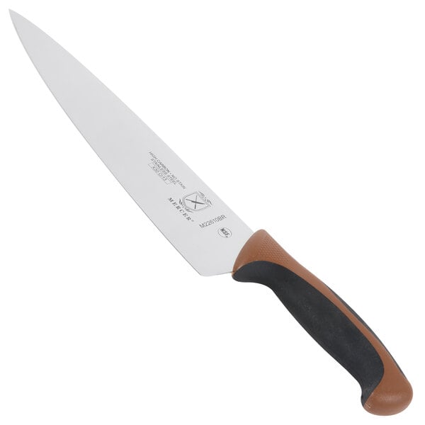 Mercer Culinary M22610BR Chef Knife w/ Brown Handle – item 470M22610BR