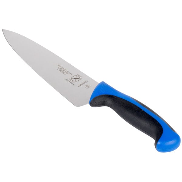 Mercer Culinary M22608BL Chef Knife w/ Blue Handle – item 470M22608BL