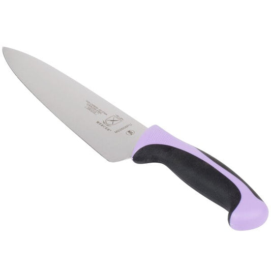 Mercer Culinary Chef Knife w/ Purple Allergen-Free Handle – item 470M22608PU