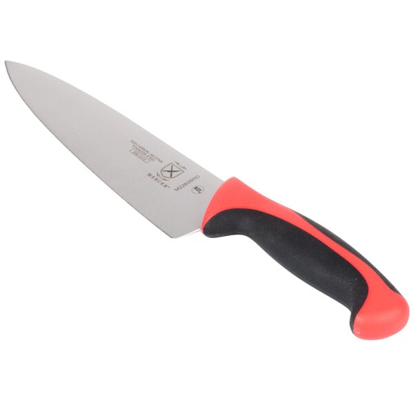 Mercer Culinary M22608RD Millennia Chef Knife w/ Red Handle – item 470M22608RD
