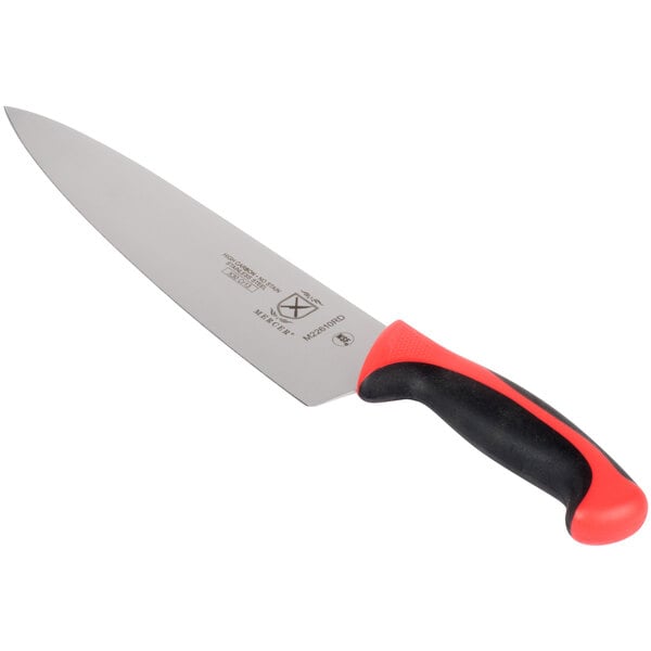 Mercer Culinary M22610RD Millennia Chef Knife w/ Red Handle – item 470M22610RD
