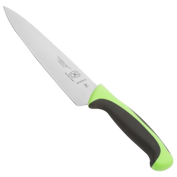 Mercer Culinary M22608GR Chef Knife w/ Green Handle – item 470M22608GN