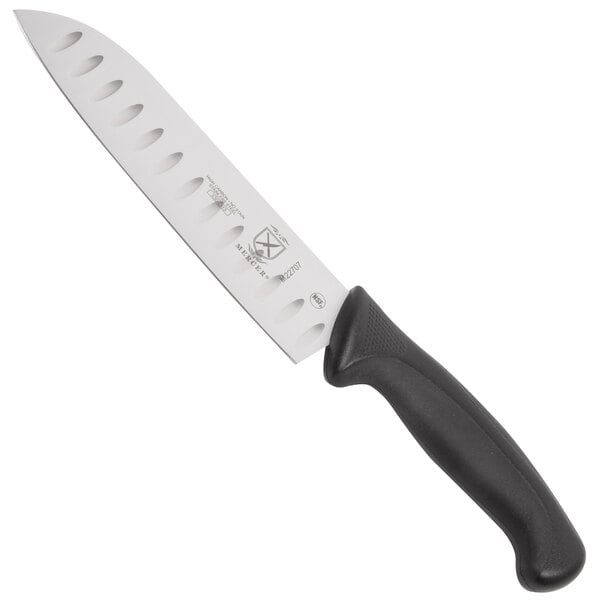 Mercer Culinary M22707 Santoku Knife w/ Granton Edge – item 470M22707