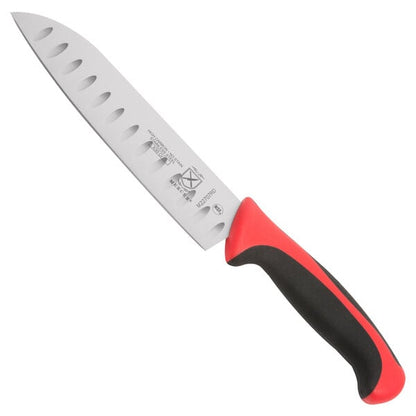 Mercer Culinary M22707RD Santoku Knife w/ Red Handle – item 470M22707RD