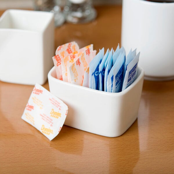 Tuxton AMU-104 AlumaTux Pearl Sugar Packet Holder / Caddy – item 303AMU104 image 2