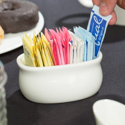 American Metalcraft 4" Porcelain Sugar Packet Holder – item 124PSPH4 image 2