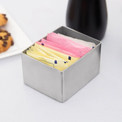 Tablecraft 1157 3 1/4" x 2 1/2" Rectangular Sugar Caddy – item 1241157 image 2