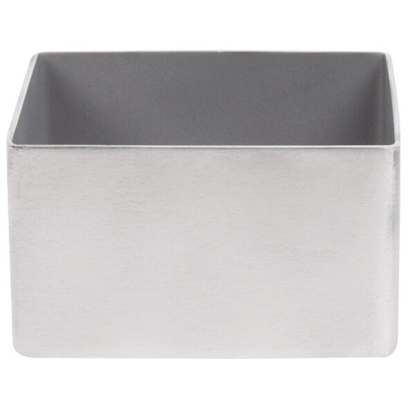 American Metalcraft Rectangular Sugar Caddy 3 1/4" x 2 3/4" – item 124SSPH4